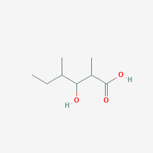 3-Hydroxy-2,4-dimethylhexanoic acid