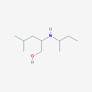 2-[(Butan-2-yl)amino]-4-methylpentan-1-ol