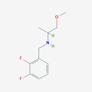 [(2,3-Difluorophenyl)methyl](1-methoxypropan-2-yl)amine