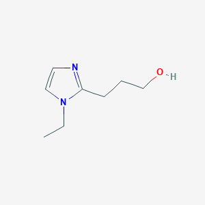 3-(1-ethyl-1H-imidazol-2-yl)propan-1-ol