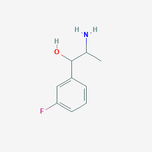 2-Amino-1-(3-fluorophenyl)propan-1-ol