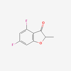 4,6-Difluoro-2-methyl-2,3-dihydro-1-benzofuran-3-one