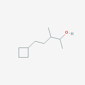 5-Cyclobutyl-3-methylpentan-2-ol