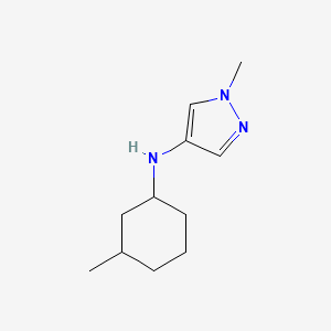 1-methyl-N-(3-methylcyclohexyl)-1H-pyrazol-4-amine