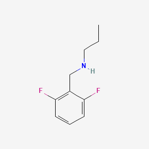 [(2,6-Difluorophenyl)methyl](propyl)amine