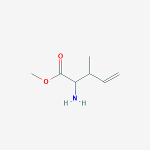 Methyl 2-amino-3-methylpent-4-enoate