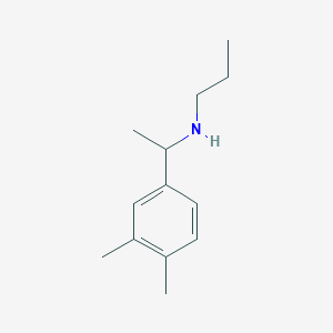 [1-(3,4-Dimethylphenyl)ethyl](propyl)amine