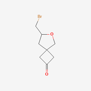 7-(Bromomethyl)-6-oxaspiro[3.4]octan-2-one