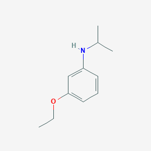 3-ethoxy-N-(propan-2-yl)aniline