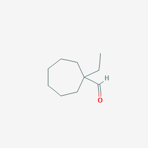 1-Ethylcycloheptane-1-carbaldehyde