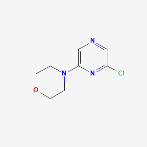 molecular formula C8H10ClN3O B1328591 4-(6-Chloropyrazin-2-yl)morpholine CAS No. 720693-19-6