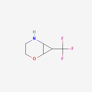 7-(Trifluoromethyl)-2-oxa-5-azabicyclo[4.1.0]heptane