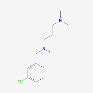 [(3-Chlorophenyl)methyl][3-(dimethylamino)propyl]amine