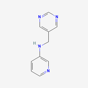 N-(pyrimidin-5-ylmethyl)pyridin-3-amine