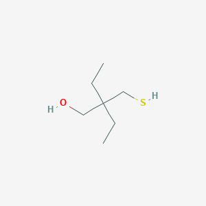 2-Ethyl-2-(sulfanylmethyl)butan-1-ol