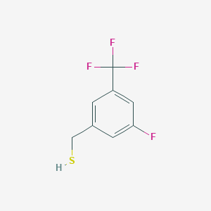 [3-Fluoro-5-(trifluoromethyl)phenyl]methanethiol