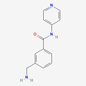 3-(Aminomethyl)-N-(pyridin-4-YL)benzamide