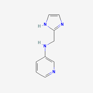 N-(1H-imidazol-2-ylmethyl)pyridin-3-amine