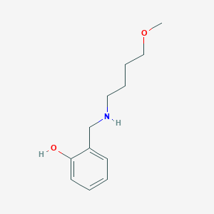 2-{[(4-Methoxybutyl)amino]methyl}phenol