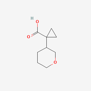 1-(Oxan-3-yl)cyclopropane-1-carboxylic acid