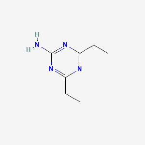 4,6-Diethyl-1,3,5-triazin-2-amine