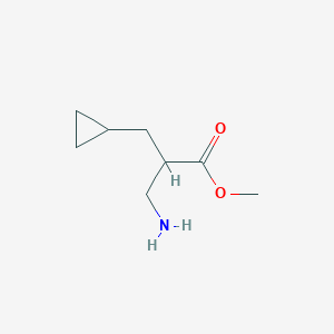 Methyl 3-amino-2-(cyclopropylmethyl)propanoate