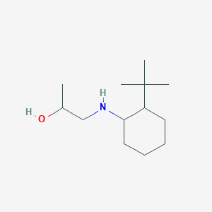 1-[(2-Tert-butylcyclohexyl)amino]propan-2-ol