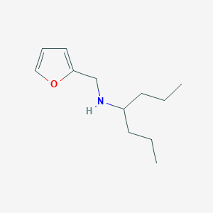 (Furan-2-ylmethyl)(heptan-4-YL)amine