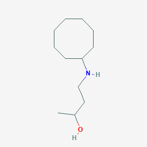 4-(Cyclooctylamino)butan-2-ol