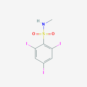 2,4,6-Triiodo-N-methylbenzene-1-sulfonamide