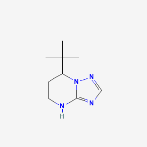 7-tert-Butyl-4H,5H,6H,7H-[1,2,4]triazolo[1,5-a]pyrimidine