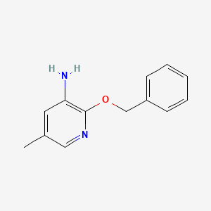 2-(Benzyloxy)-5-methylpyridin-3-amine