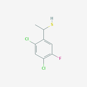 1-(2,4-Dichloro-5-fluorophenyl)ethane-1-thiol