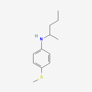 4-(Methylsulfanyl)-N-(pentan-2-YL)aniline