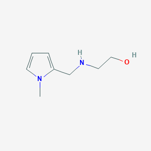 2-{[(1-methyl-1H-pyrrol-2-yl)methyl]amino}ethan-1-ol