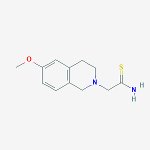 2-(6-Methoxy-3,4-dihydroisoquinolin-2(1H)-YL)ethanethioamide