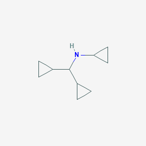 N-(dicyclopropylmethyl)cyclopropanamine