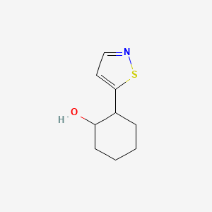 2-(1,2-Thiazol-5-yl)cyclohexan-1-ol