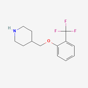 4-[2-(Trifluoromethyl)phenoxymethyl]piperidine