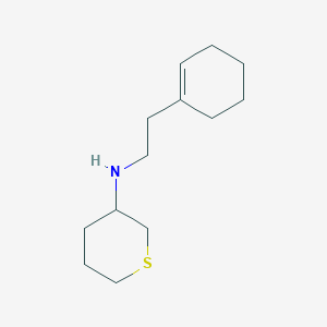 N-[2-(Cyclohex-1-en-1-yl)ethyl]thian-3-amine