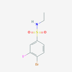 4-Bromo-N-ethyl-3-iodobenzene-1-sulfonamide