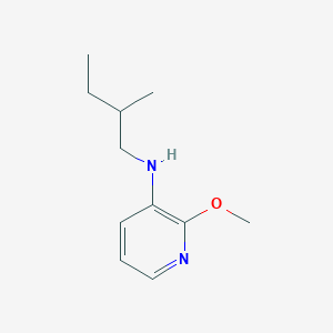 2-methoxy-N-(2-methylbutyl)pyridin-3-amine