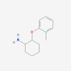 2-(2-Methylphenoxy)cyclohexan-1-amine