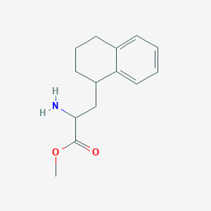 Methyl 2-amino-3-(1,2,3,4-tetrahydronaphthalen-1-yl)propanoate