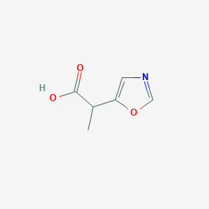 2-(1,3-Oxazol-5-yl)propanoic acid