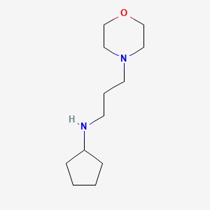 N-[3-(Morpholin-4-yl)propyl]cyclopentanamine