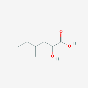 2-Hydroxy-4,5-dimethylhexanoic acid