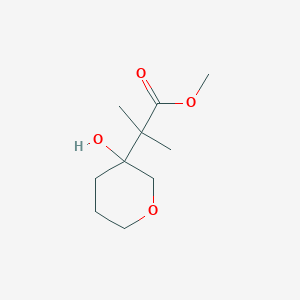 Methyl 2-(3-hydroxyoxan-3-yl)-2-methylpropanoate