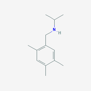 (Propan-2-yl)[(2,4,5-trimethylphenyl)methyl]amine