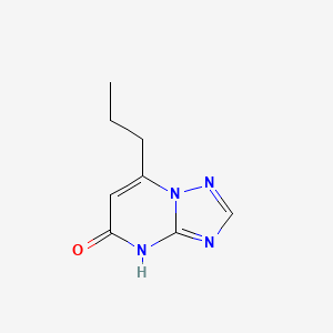 7-propyl-4H,5H-[1,2,4]triazolo[1,5-a]pyrimidin-5-one